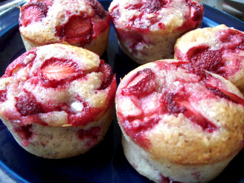 mansikkamuffins